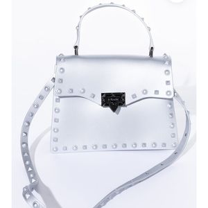 Women's Studded Metallic Purse